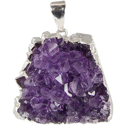 Amethyst Cluster Necklace
