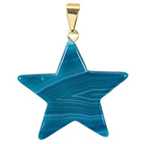 Agate Star Necklace - Assorted Color