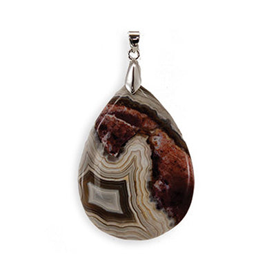 Crazy Lace Agate Necklace