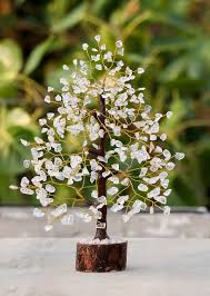 Crystal Quartz Gemstone Tree