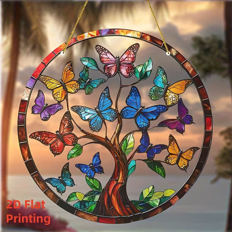 Tree of Life Butterfly Suncatcher