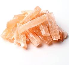 Orange Selenite 3" Barr