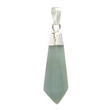 Amazonite Diamond-Shaped Necklace