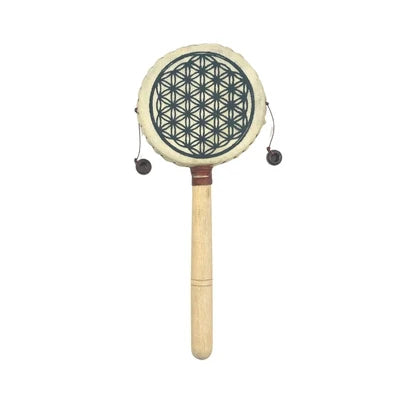 Flower of Life String Drum 8"