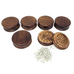 Wooden Herb Grinder 3"