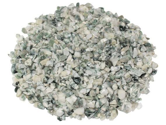 Tree Agate Rough Chips (2 oz)