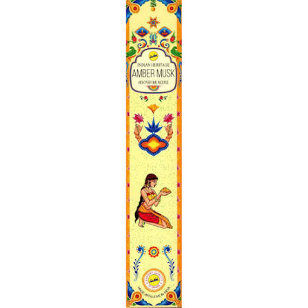 Amber Musk - Indian Heritage Incense