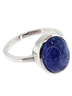 Sterling Silver Iolite Ring