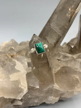 Sterling Silver Malachite Ring