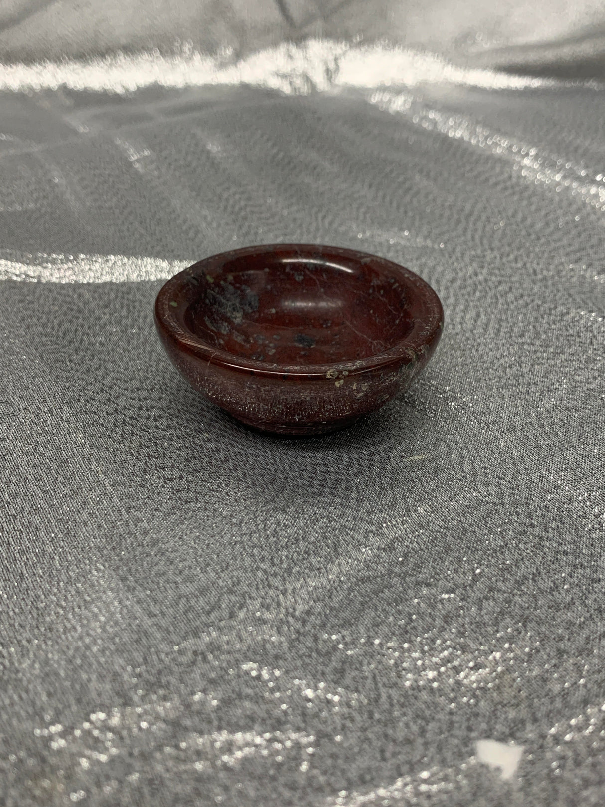 Red Marble Bowl