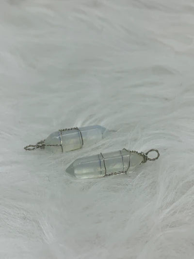 Wire Wrapped Gemstone Pendant