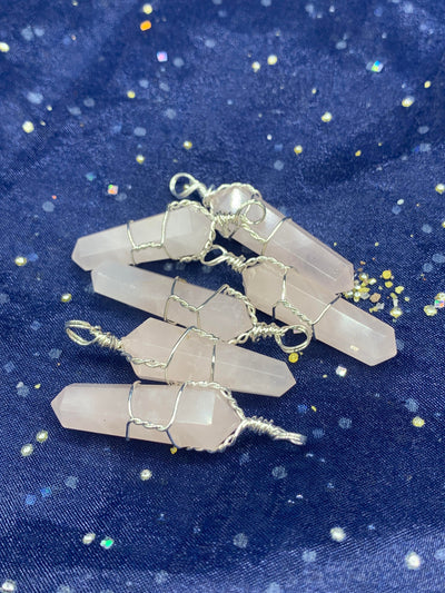 Wire Wrapped Gemstone Pendant