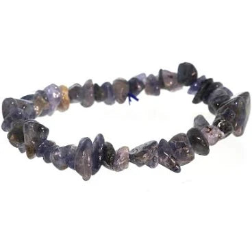 Iolite Chip Bracelet