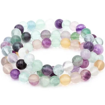Fluorite Bracelet 8mm - B Quality