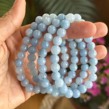 Blue Calcite Bracelet 8mm