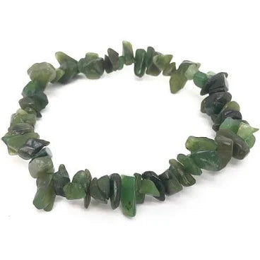 Canadian Nephrite Jade Chip Bracelet