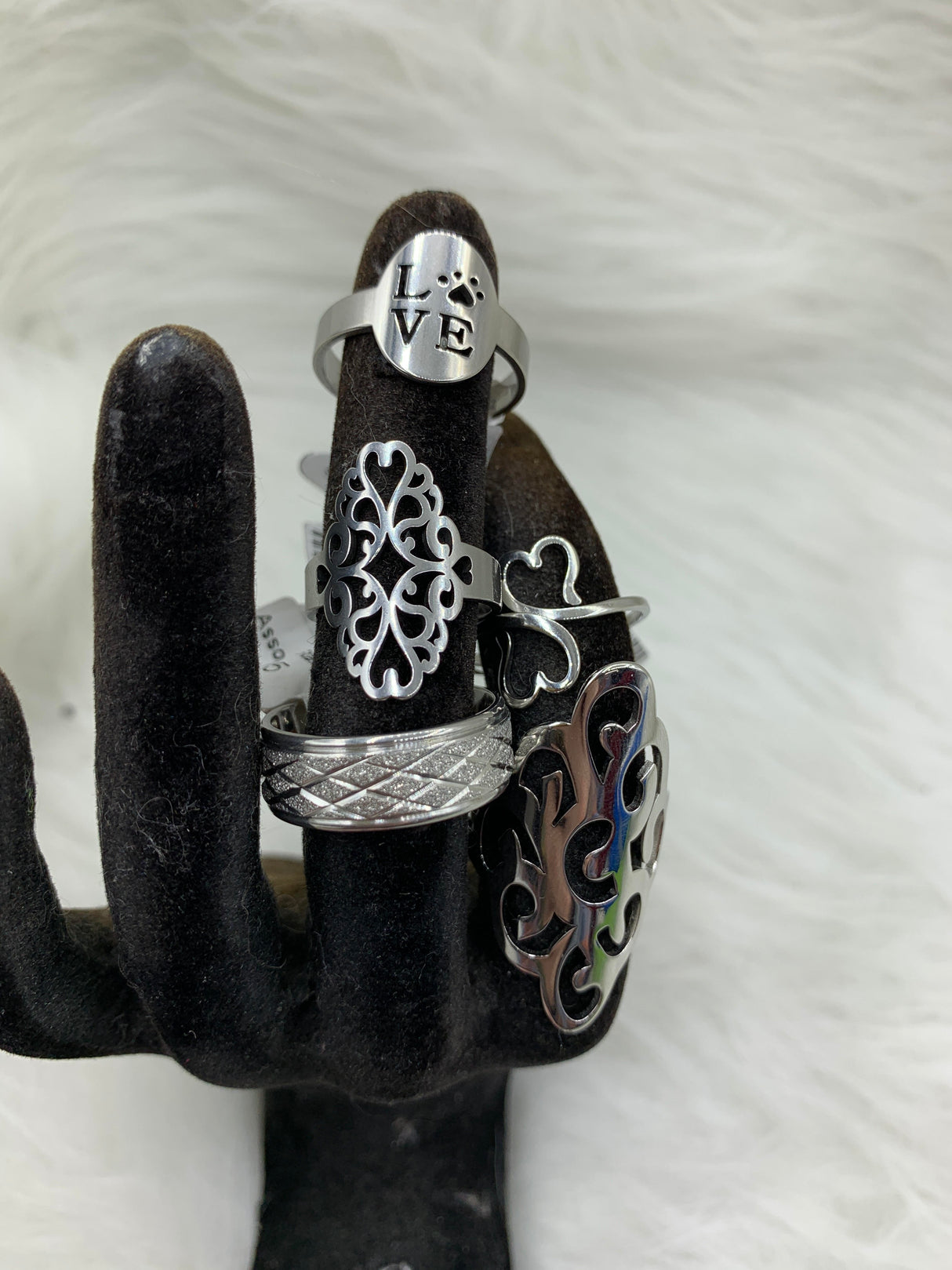 Assorted Stainless Steel Rings