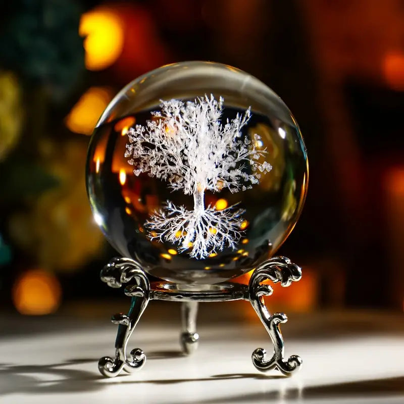 3D Crystal Ball - Tree of Life