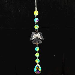 Crystal Angel Suncatcher (17"L)