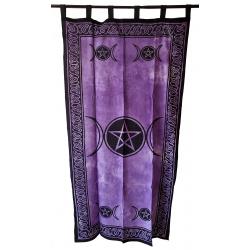 Triple Moon Purple - Curtain (44x88")