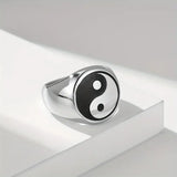 Yin & Yang Stainless Steel Ring